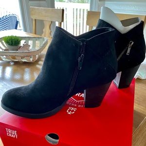 Black Ankle Booties!! New! Never worn!